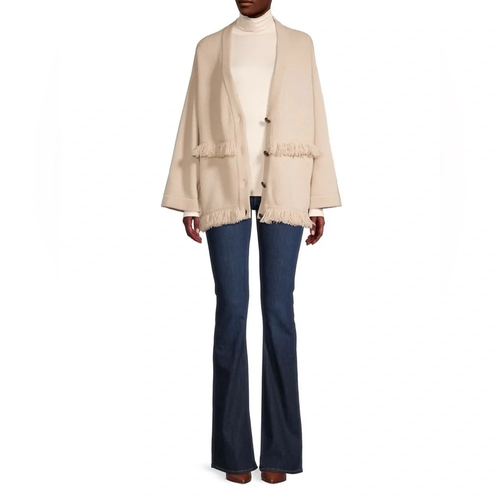 Weekend Max Mara
Paprica Fringe Wool Cardigan - Picture 4 of 4